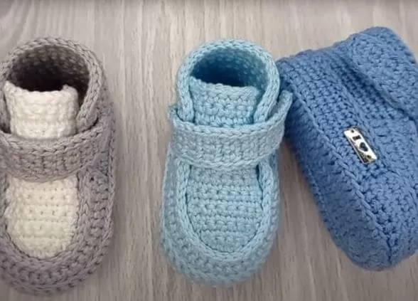 10 ideias criativas sapato de croche para presentear