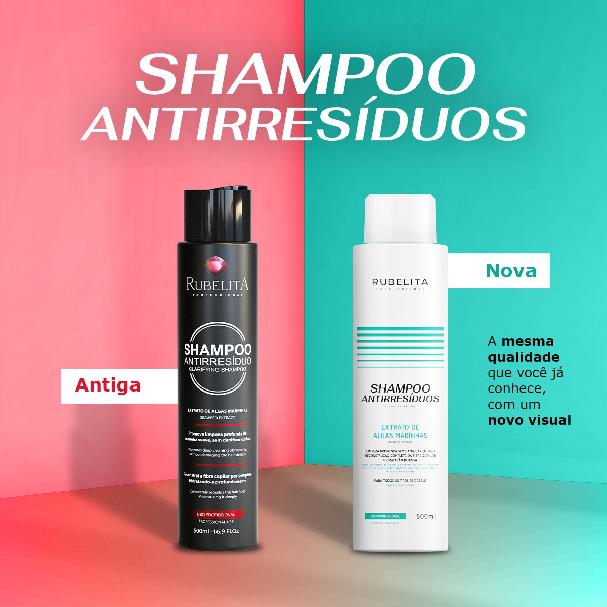 Shampoo Antirresíduos 1L TRÓIA HAIR ESPECIAL