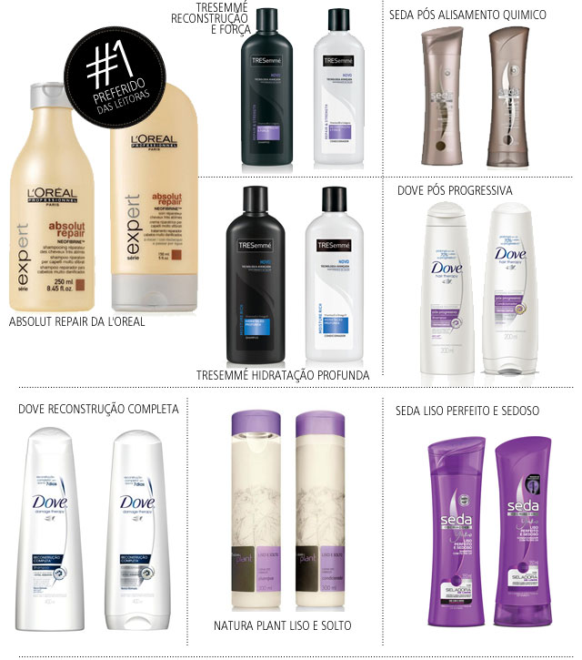 shampoo pós química liso