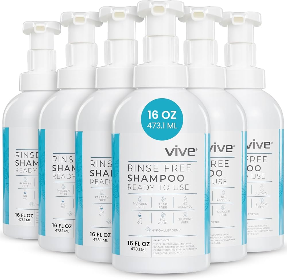 shampoo para idosos acamados sem lágrimas