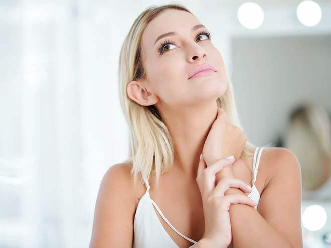 skincare para pescoço e colo