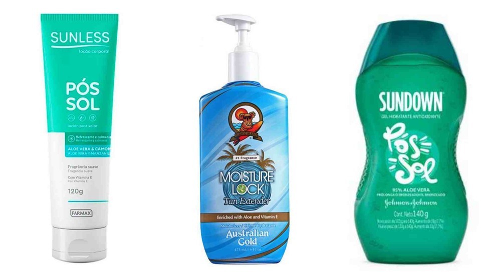 aliviar ardência da queimadura de sol