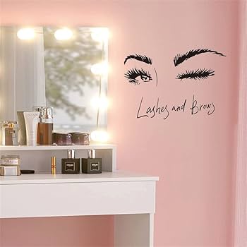 ideias decoração studio cilios pequeno