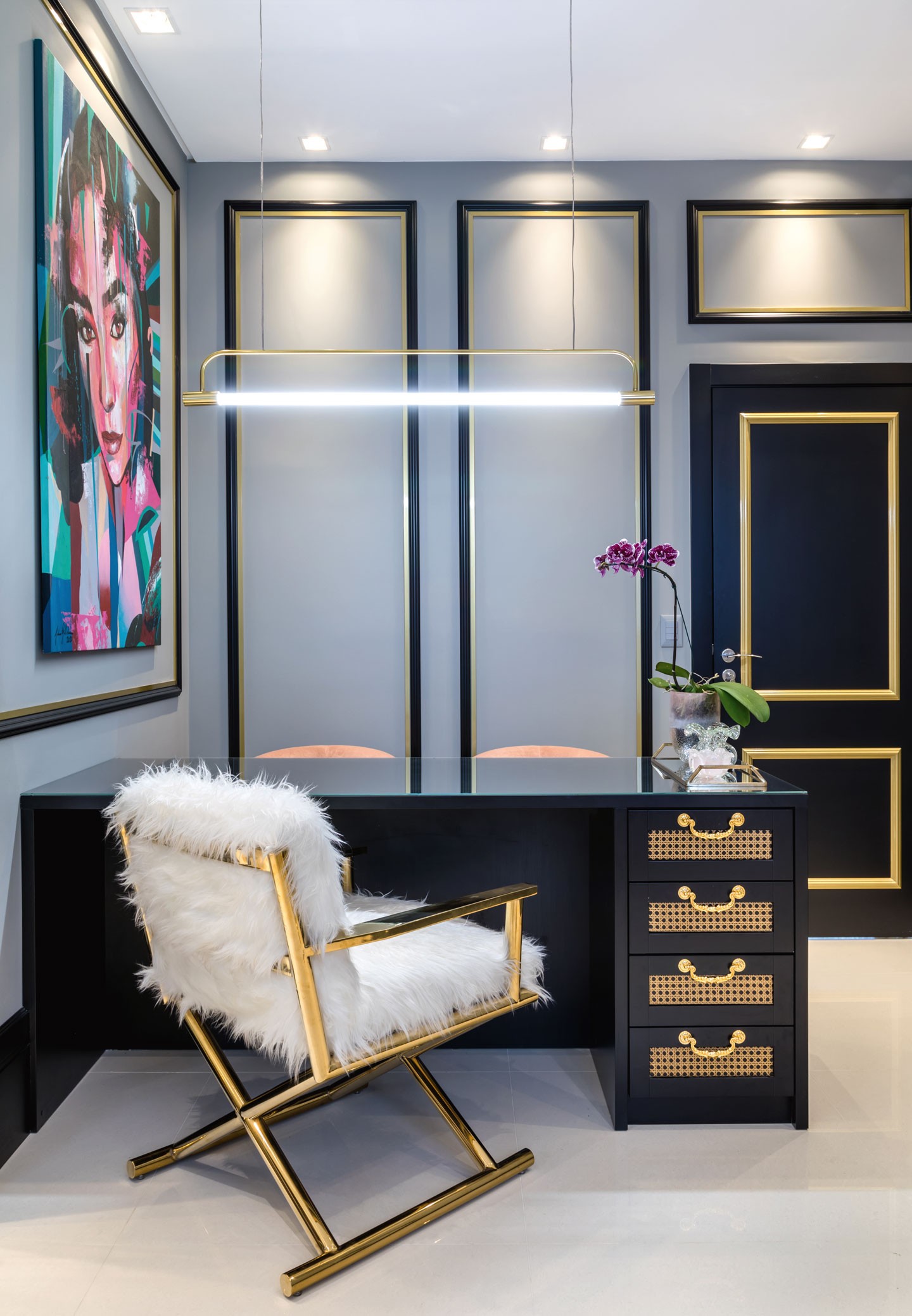 ideias de decoração para studio de micropigmentação