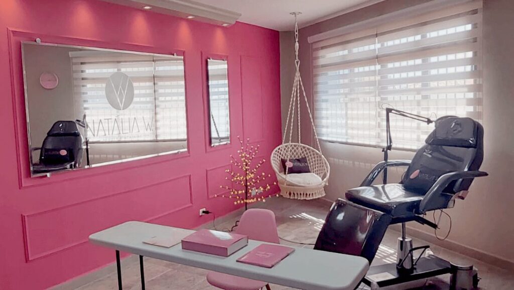 studio de micropigmentação decoração