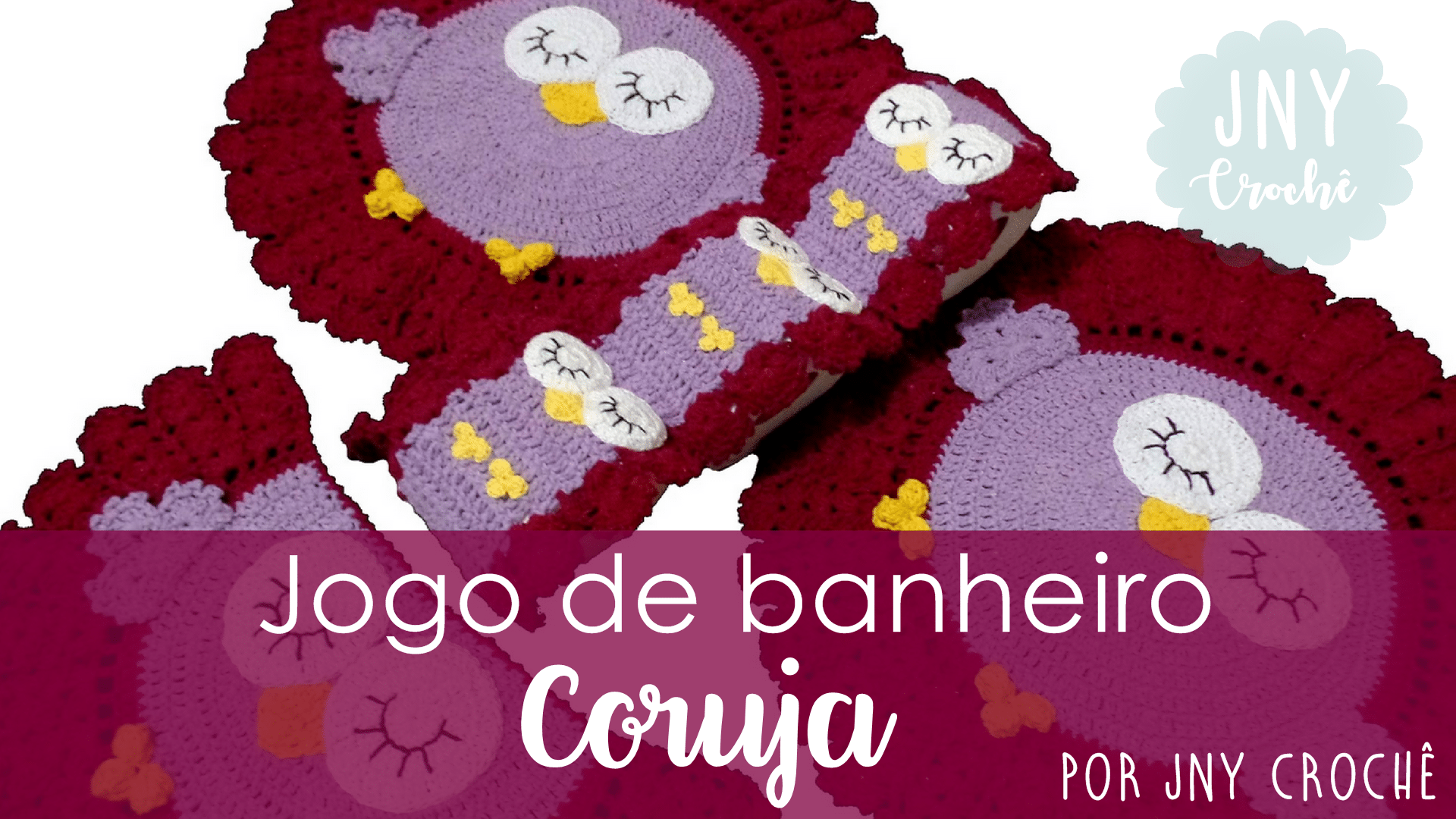 Transforme Sua Sala: Tapetes Redondos de Crochê de Coruja Gigantes