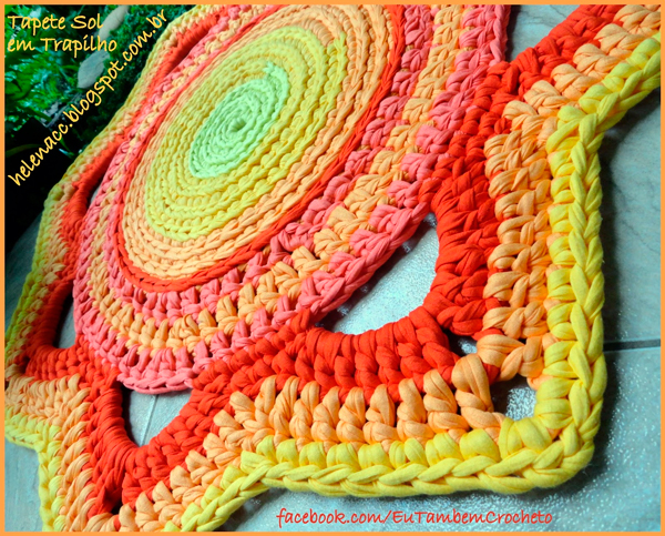 Sustentabilidade e Estilo: A Decoração com Tapetes de Crochê em Fio de Malha