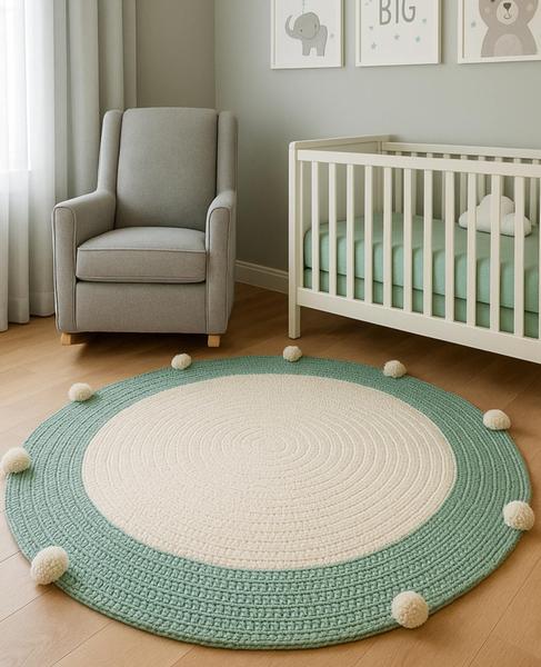 tapete de crochê para criança