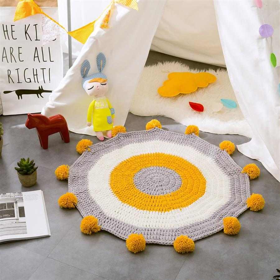 tapete de crochê para criança
