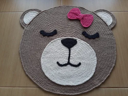 10 Ideias Criativas de Decoração com Tapetes de Crochê no Quarto Infantil