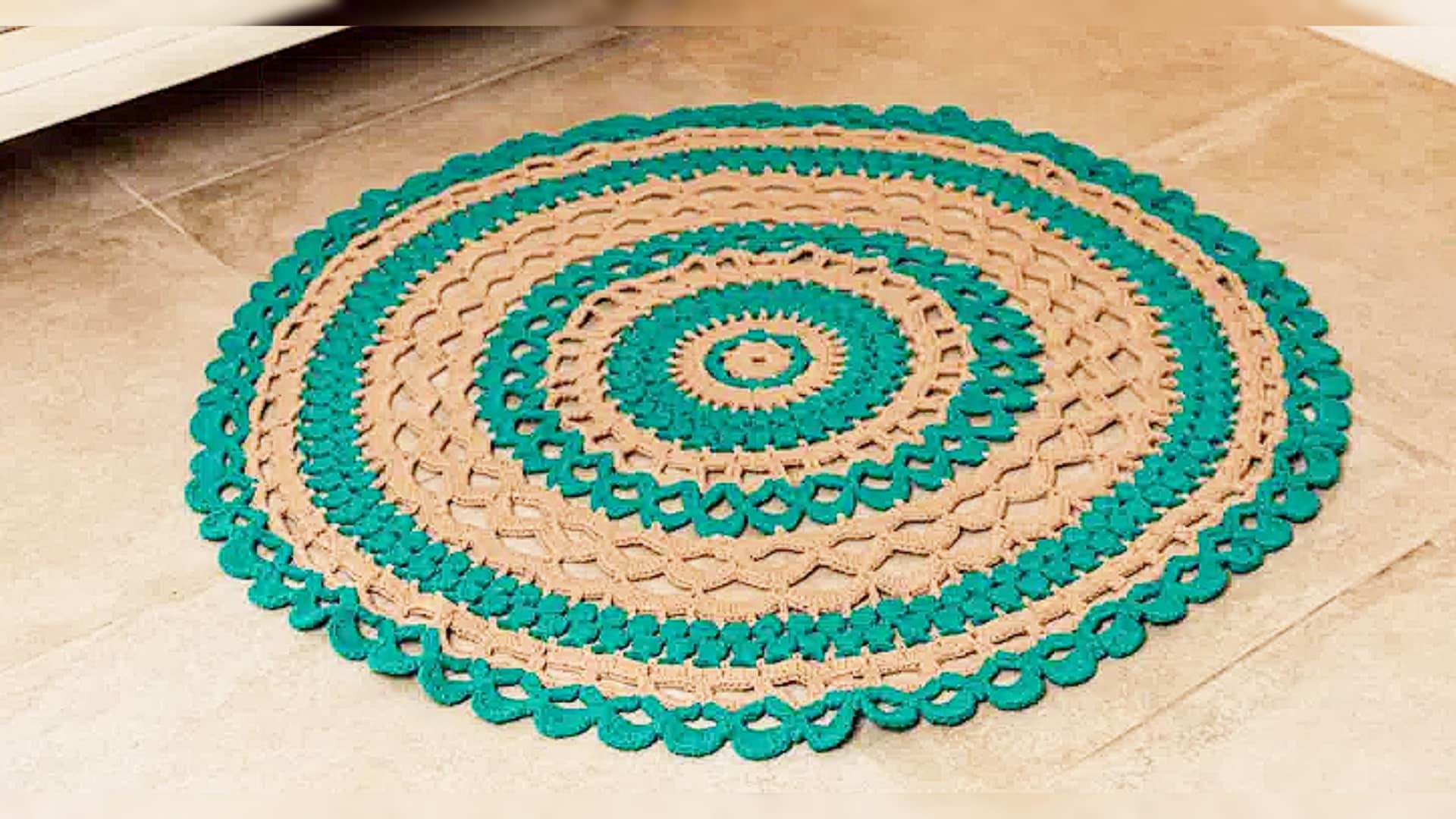 Materiais Essenciais para Seu Primeiro Tapete de Crochê Redondo