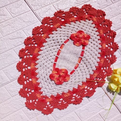 tapetes de croche para cozinha com frutas