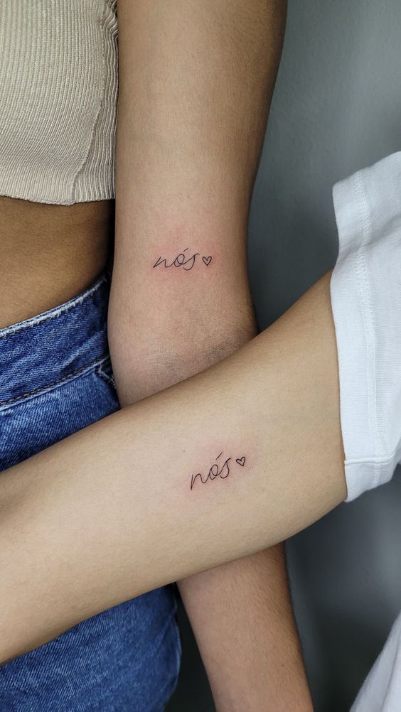 tatuagem para irmãs
