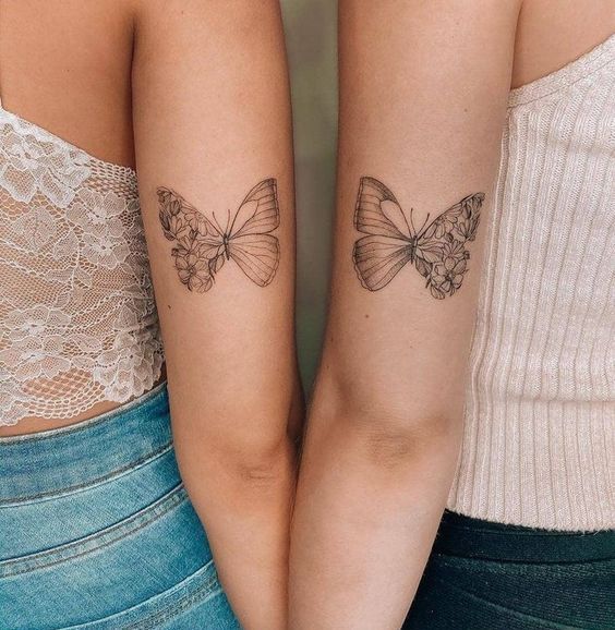 tatuagem combinando amigas