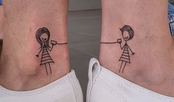 tattoo amigas pequenas