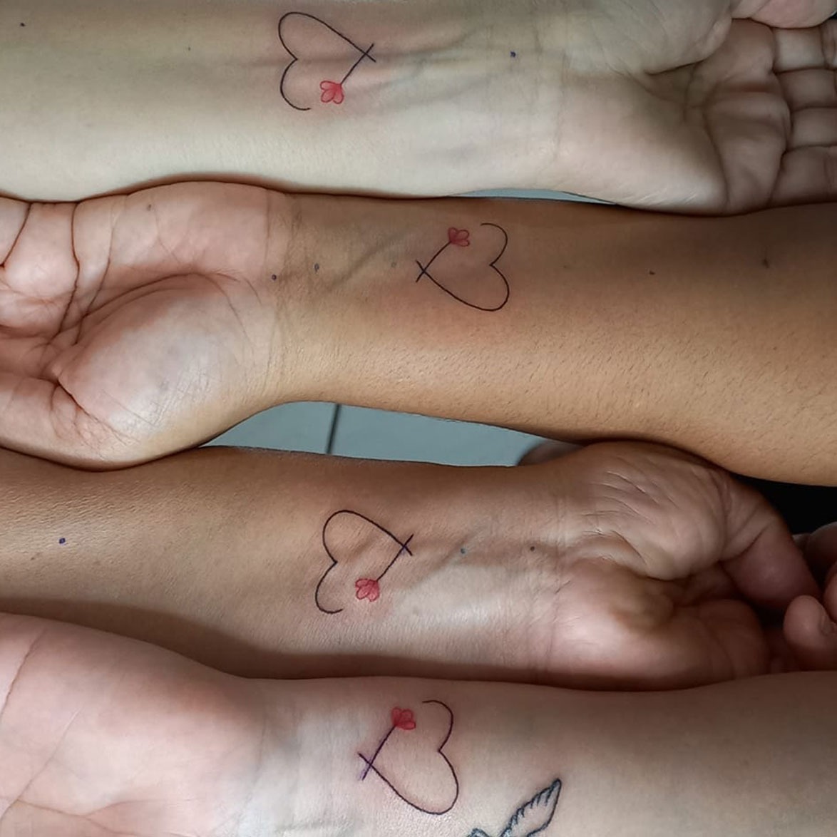ideias tattoo amigas