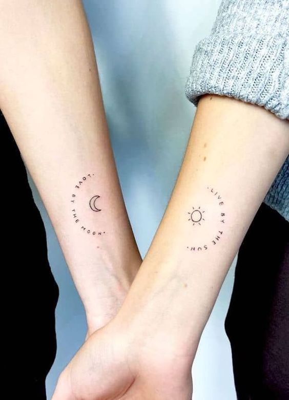 tattoo de grupo amigas