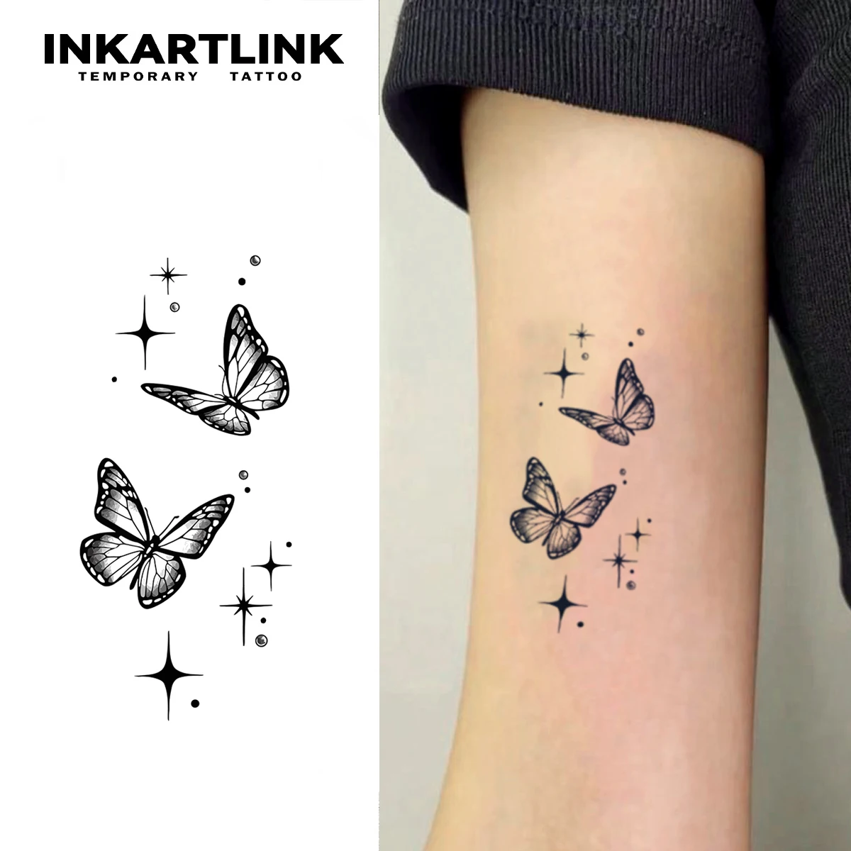 tatuagem borboleta aquarela