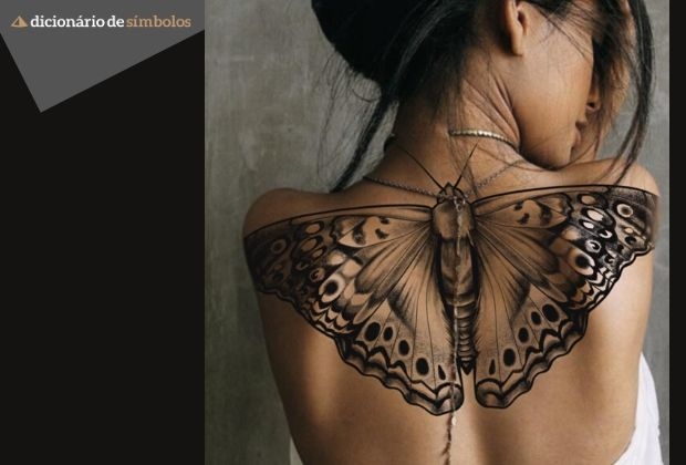 tatuagem borboleta masculina delicada