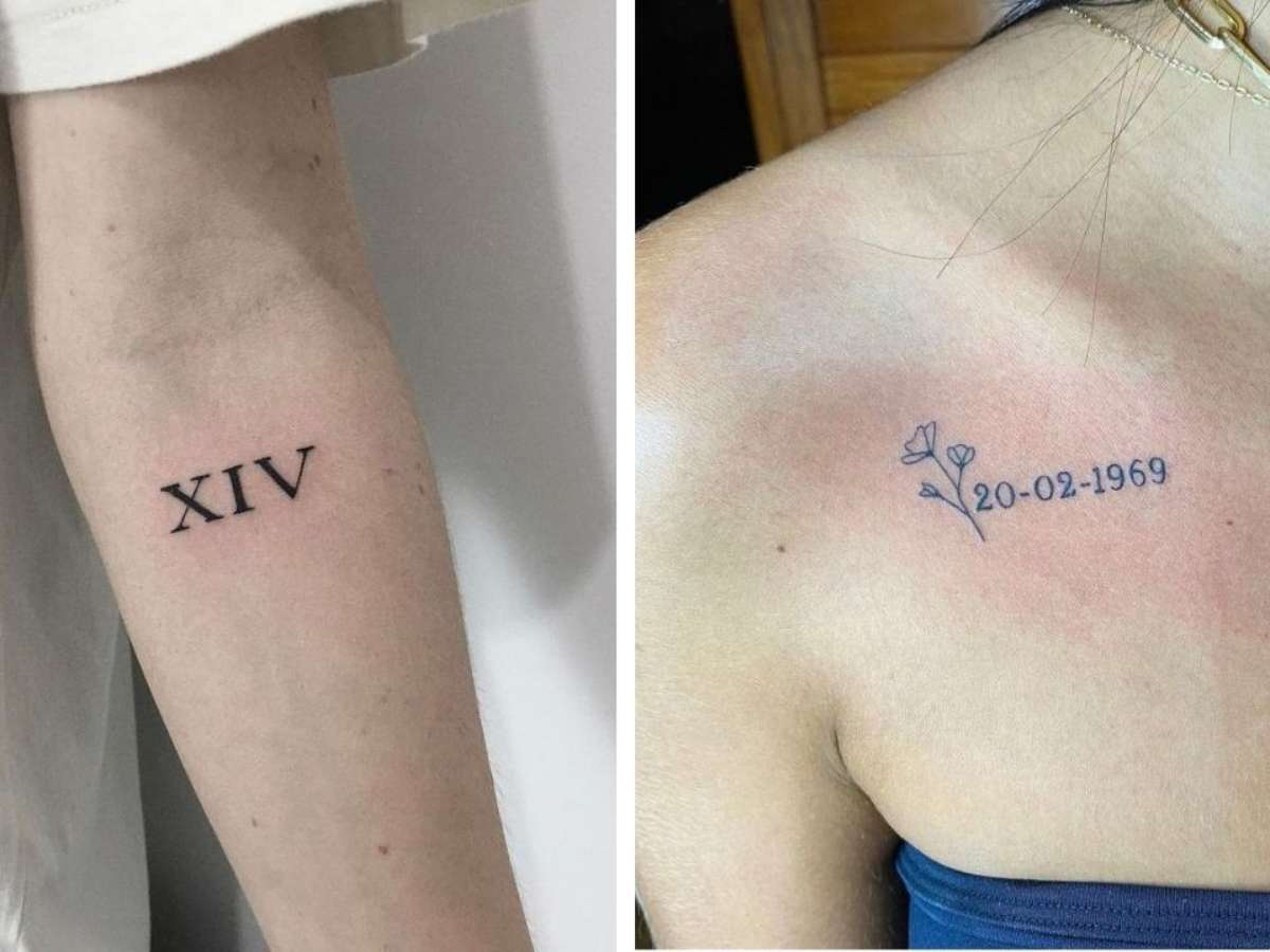 tatuagem data nascimento
