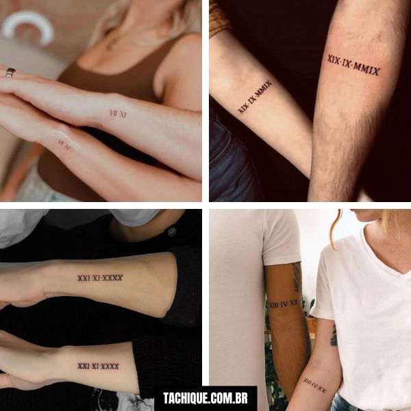 tatuagem data pulso