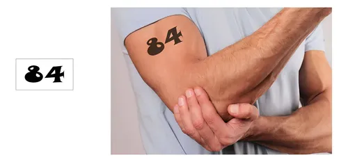 tatuagem data pescoço