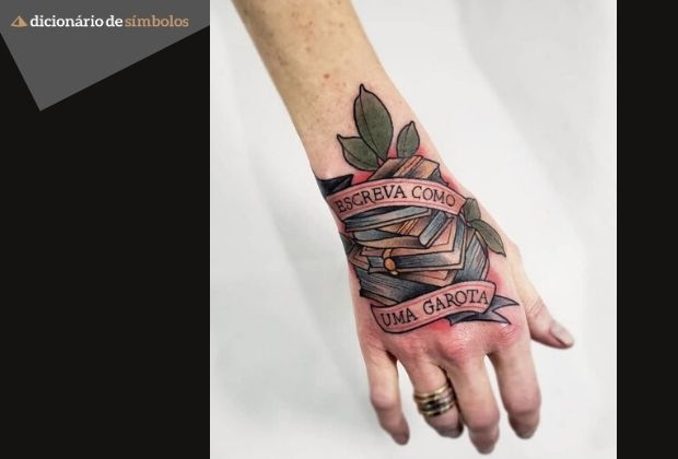 tatuagem masculina mão