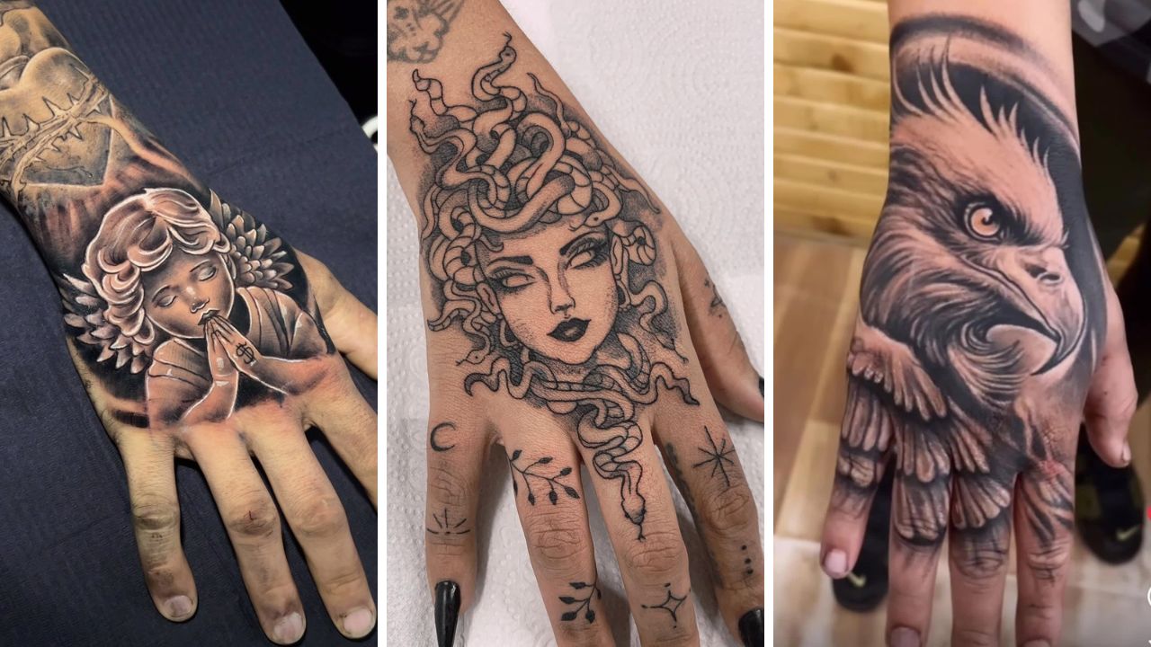 retoque tatuagem mão