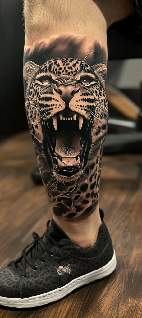 tatuagem onça sabedoria