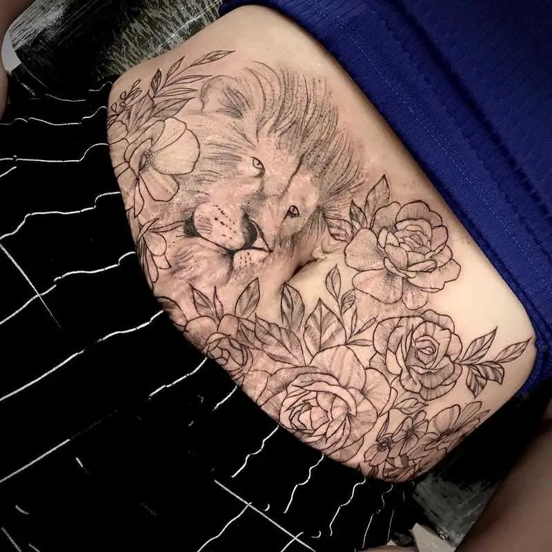 tatuagem feminina barriga costela