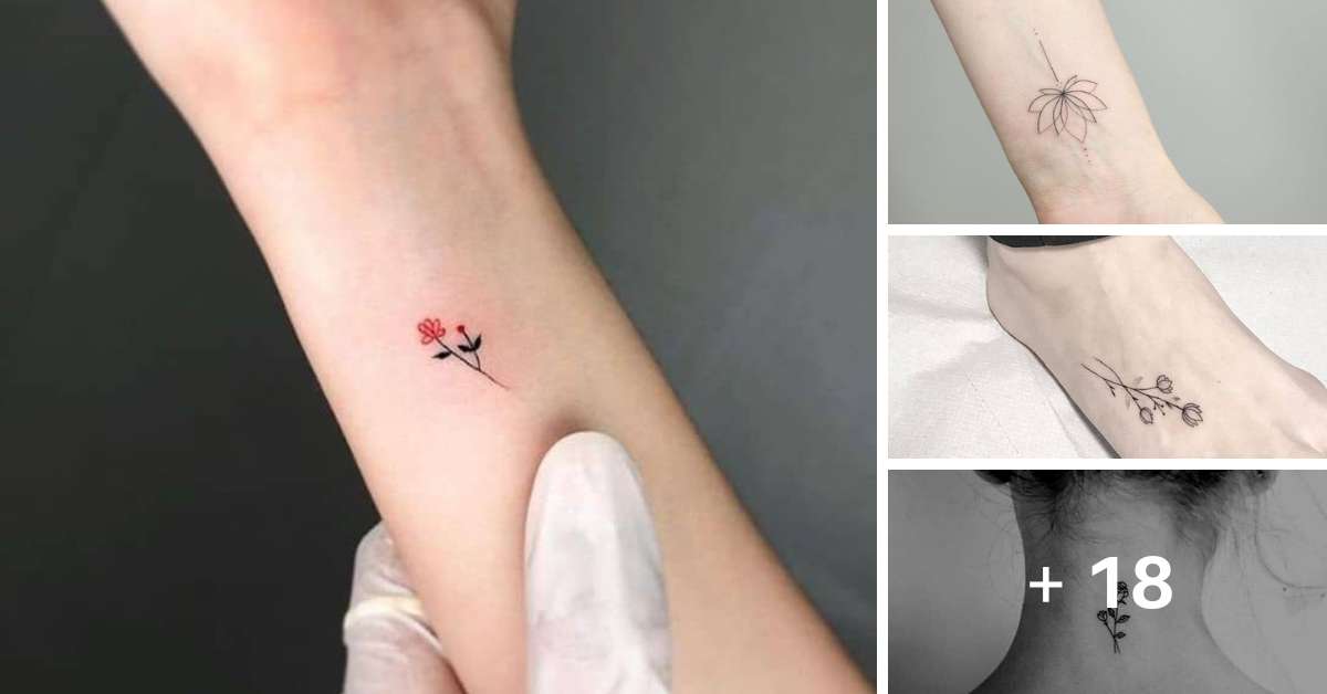 tatuagem feminina delicada