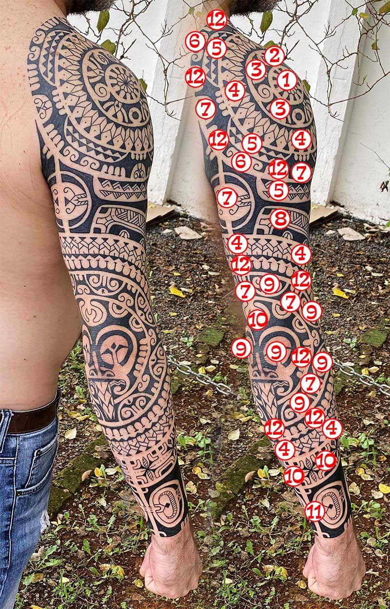 tatuagem maori tribal