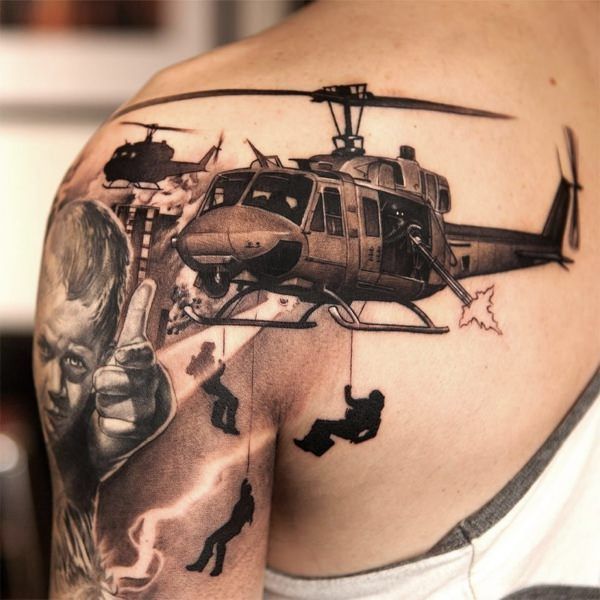tatuagem militar ofensiva