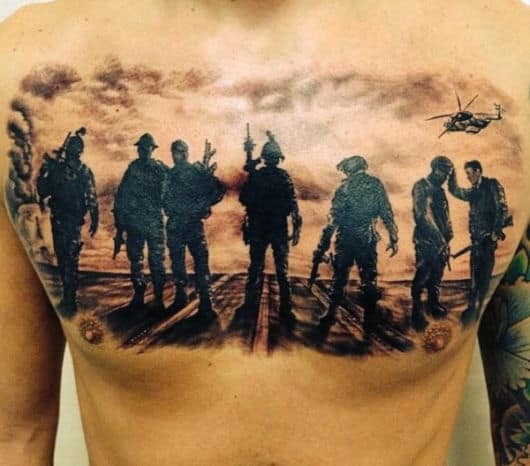 tatuagem polícia militar pode