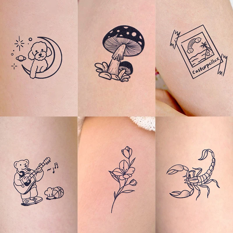 melhores ideias tatuagem pequena desenho animado