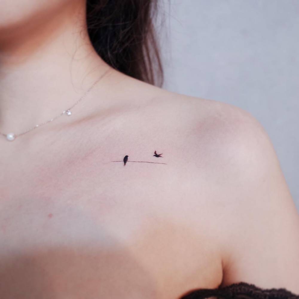 tatuagens pequenas simples femininas ideias