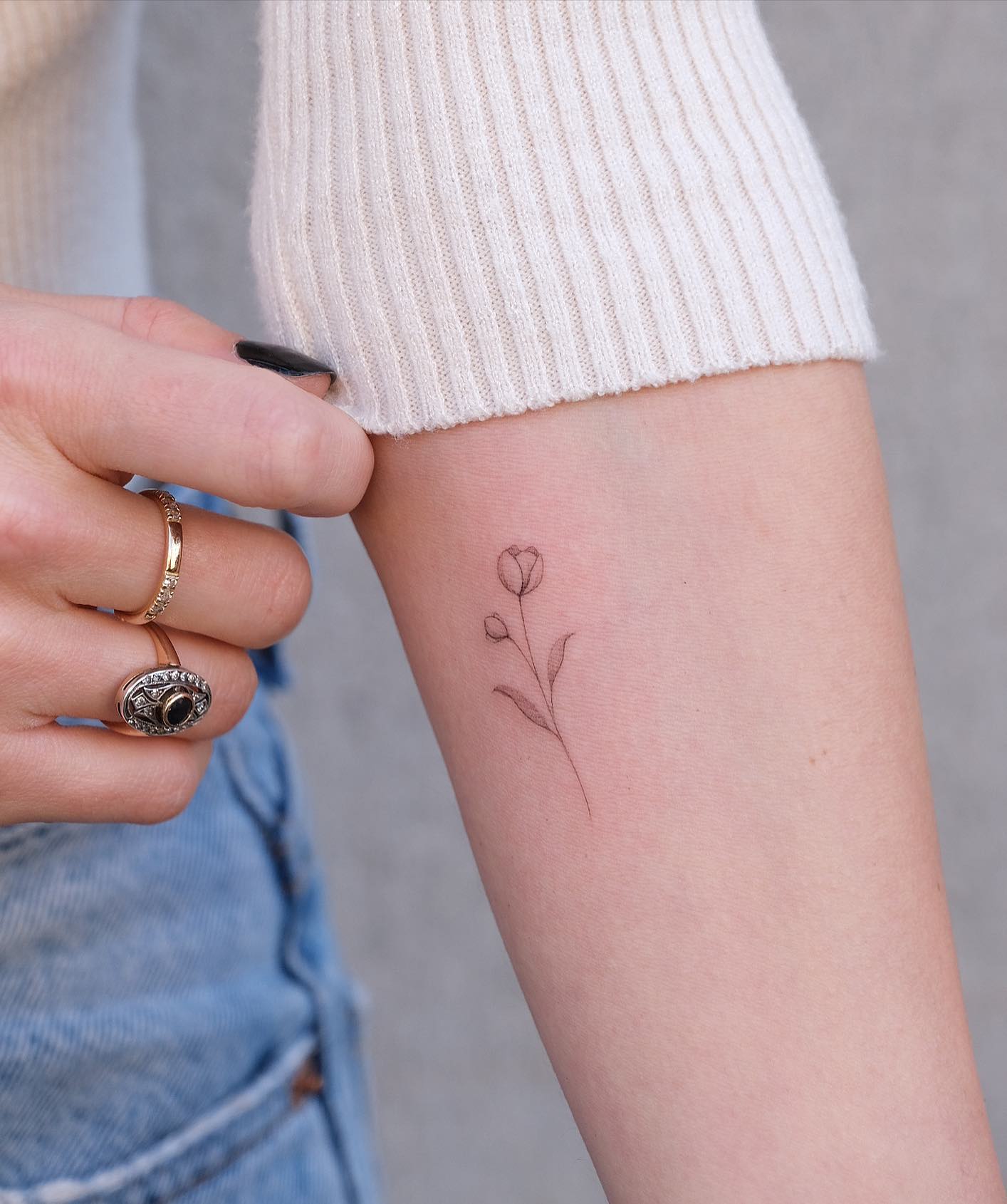 tatuagem pequena simples vs tatuagem grande