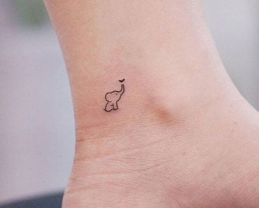 tatuagem pequena simples vs tatuagem grande