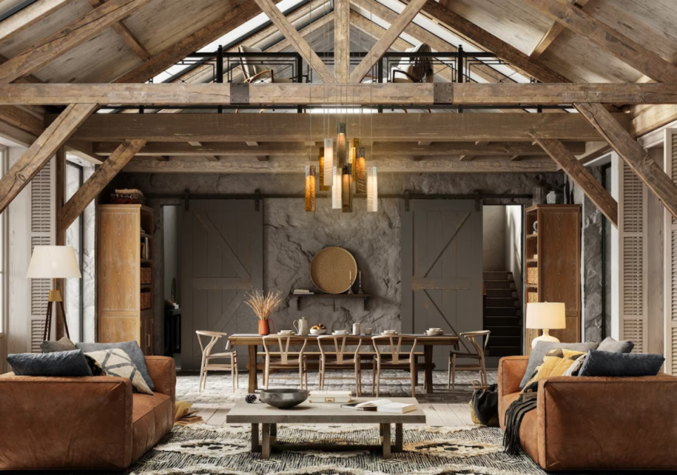 tecidos rusticos para decoração