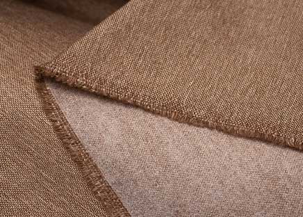 ideias de decoração com tecidos rústicos para sala