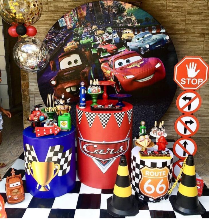 tema carros decoração