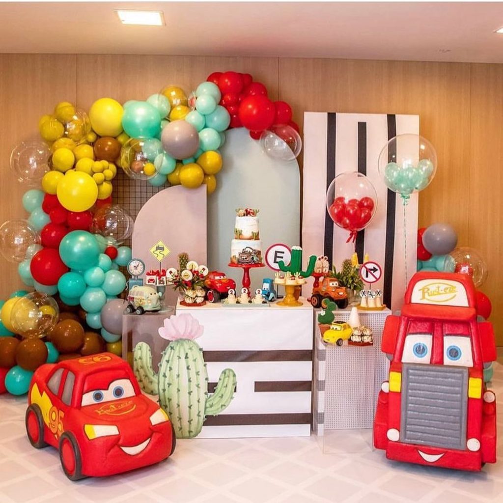 quanto custa decoração festa tema carros