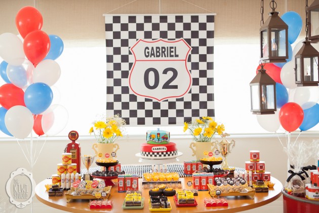 como fazer painel de festa tema carros