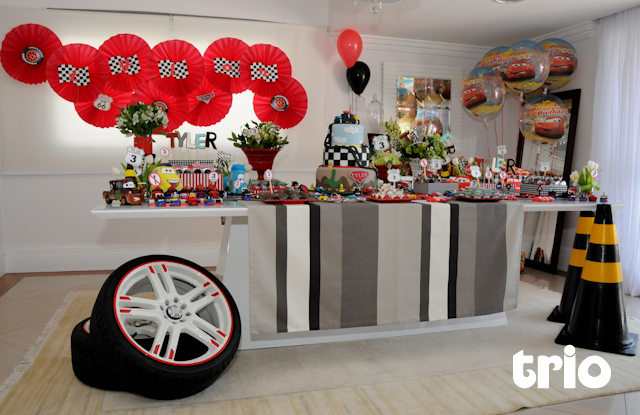 tema carros decoração