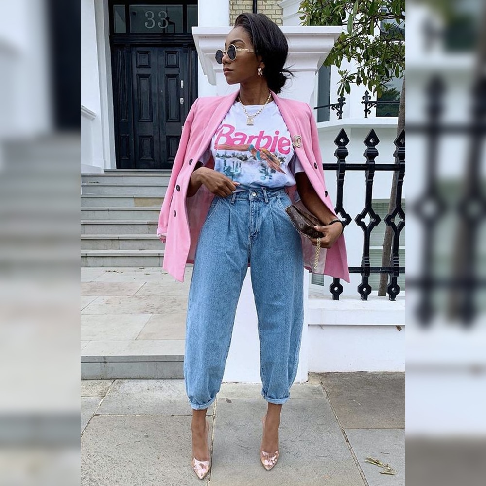 acessórios maximalistas rosa