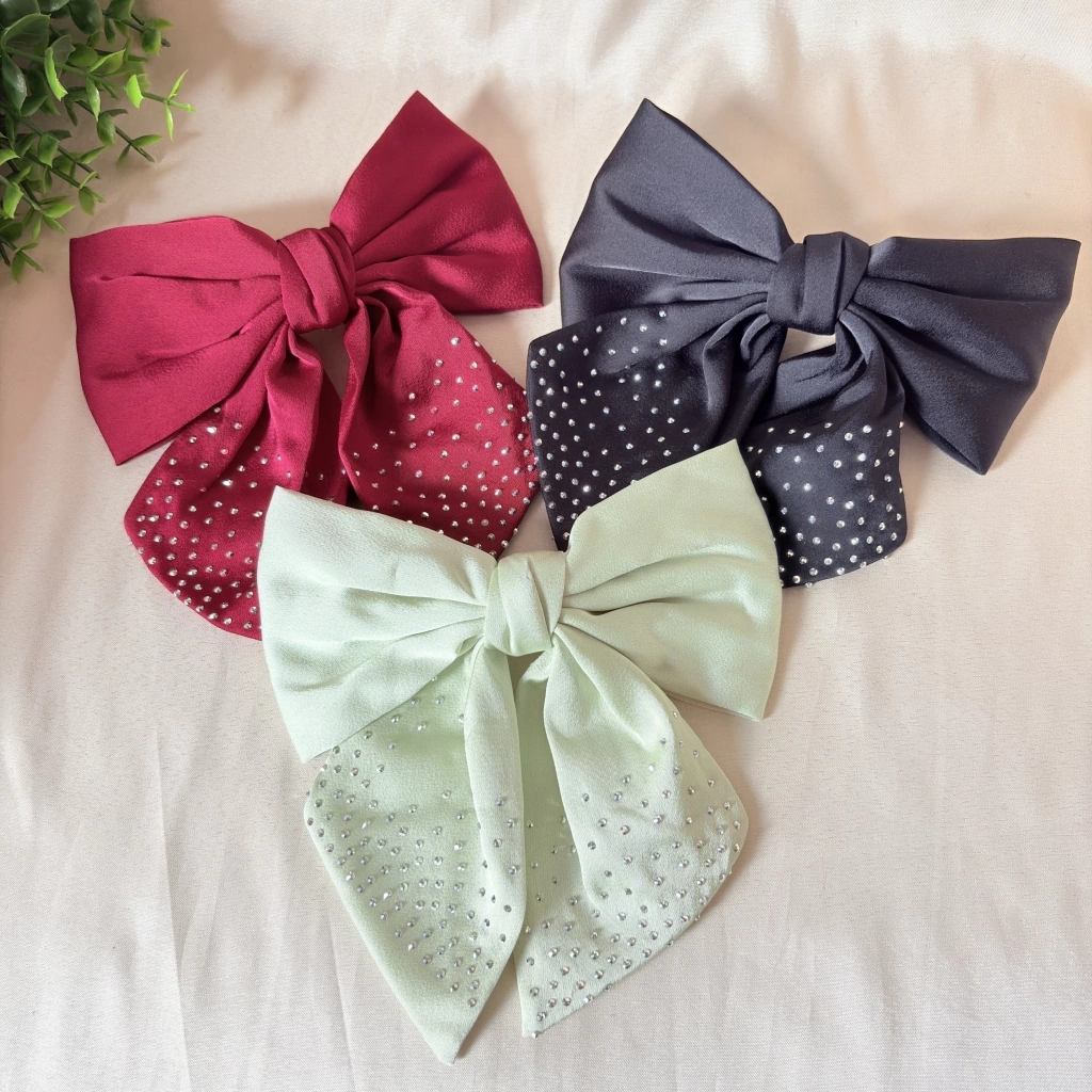 acessórios de cabelo com laços