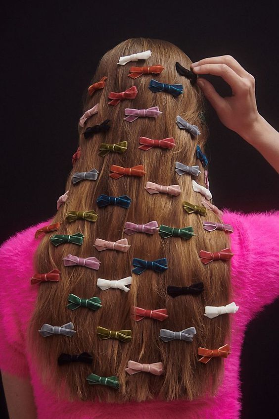 acessórios de cabelo com laços