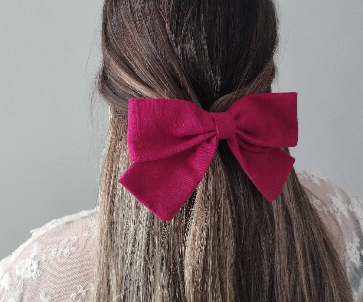 acessórios de cabelo com laços