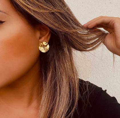 joias artesanais efeito martelado