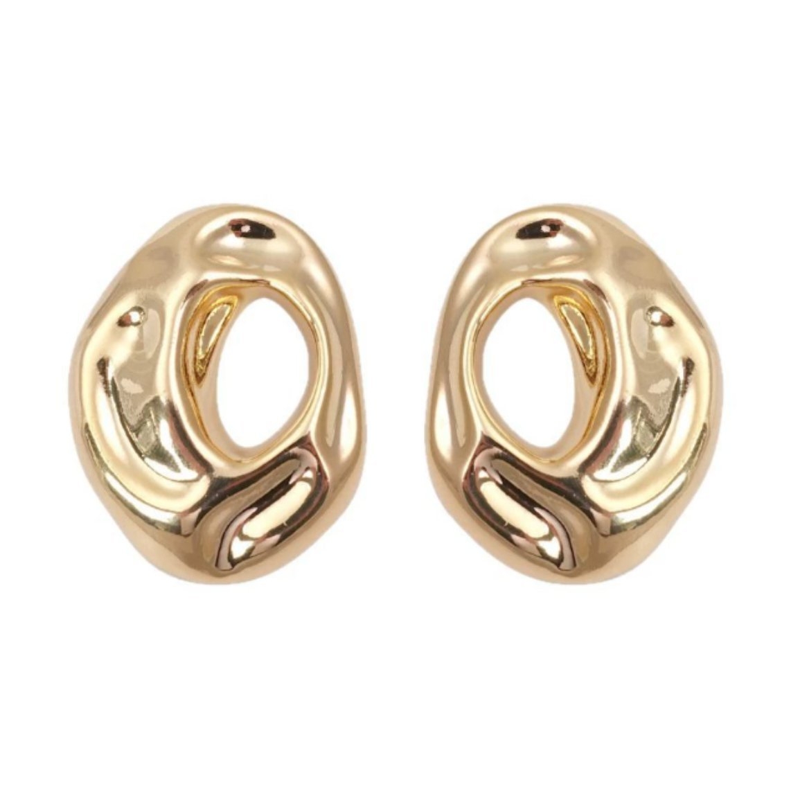 Tendência de acessórios de metal martelado